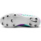 NIKE Jr. Mercurial Vapor 15 Club FG/MG Fußballschuhe Kinder 300 - hyper turq/fuchsia dream-black-white 35