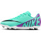 NIKE Jr. Mercurial Vapor 15 Club FG/MG Fußballschuhe Kinder 300 - hyper turq/fuchsia dream-black-white 36