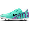 NIKE Jr. Mercurial Vapor 15 Club FG/MG Fußballschuhe Kinder 300 - hyper turq/fuchsia dream-black-white 36
