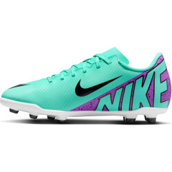 NIKE Jr. Mercurial Vapor 15 Club FG/MG Fußballschuhe Kinder 300 - hyper turq/fuchsia dream-black-white 36.5