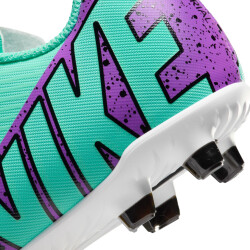 NIKE Jr. Mercurial Vapor 15 Club FG/MG Fußballschuhe Kinder 300 - hyper turq/fuchsia dream-black-white 38