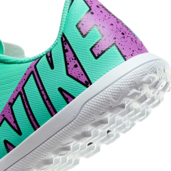 NIKE Jr. Mercurial Vapor 15 Club TF Turf Multinocken-Fu&szlig;ballschuhe Kinder 300 - hyper turq/fuchsia dream-black-white 35