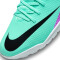 NIKE Jr. Mercurial Superfly 9 Club TF Multinocken-Fußballschuhe Kinder 300 - hyper turq/fuchsia dream-black-white 35.5