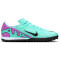 NIKE Zoom Mercurial Vapor 15 Academy TF Turf Multinocken-Fußballschuhe 300 - hyper turq/fuchsia dream-black-white 40.5