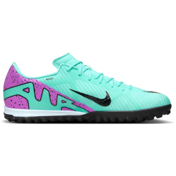 NIKE Zoom Mercurial Vapor 15 Academy TF Turf Multinocken-Fu&szlig;ballschuhe 300 - hyper turq/fuchsia dream-black-white 41