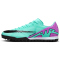 NIKE Air Zoom Mercurial Vapor 15 Academy TF Turf Multinocken-Fußballschuhe 300 - hyper turq/fuchsia dream-black-white 44