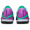 NIKE Air Zoom Mercurial Vapor 15 Academy TF Turf Multinocken-Fußballschuhe 300 - hyper turq/fuchsia dream-black-white 44