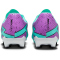 NIKE Air Zoom Mercurial Vapor 15 Academy FG/MG Fu&szlig;ballschuhe 300 - hyper turq/fuchsia dream-black-white 47.5
