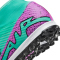NIKE Mercurial Superfly 9 Academy TF Multinocken-Fußballschuhe Herren 300 - hyper turq/fuchsia dream-black-white 45