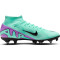 NIKE Zoom Mercurial Superfly 9 Academy SG-PRO AC Stollen-Fußballschuhe Herren 300 - hyper turq/fuchsia dream-black-white 40.5