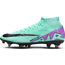 NIKE Zoom Mercurial Superfly 9 Academy SG-PRO AC Stollen-Fußballschuhe Herren 300 - hyper turq/fuchsia dream-black-white 42