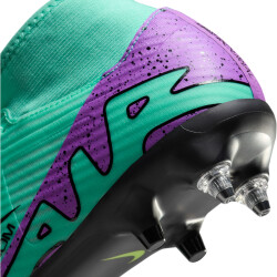NIKE Zoom Mercurial Superfly 9 Academy SG-PRO AC Stollen-Fußballschuhe Herren 300 - hyper turq/fuchsia dream-black-white 42