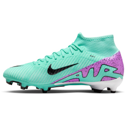 NIKE Zoom Mercurial Superfly 9 Academy FG/MG Fußballschuhe 300 - hyper turq/fuchsia dream-black-white 41