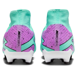 NIKE Zoom Mercurial Superfly 9 Academy FG/MG Fußballschuhe 300 - hyper turq/fuchsia dream-black-white 41