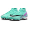 NIKE Zoom Mercurial Superfly 9 Academy FG/MG Fußballschuhe 300 - hyper turq/fuchsia dream-black-white 41