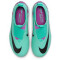 NIKE Jr. Zoom Superfly 9 Academy FG/MG Fußballschuhe Kinder 300 - hyper turq/fuchsia dream-black-white 33