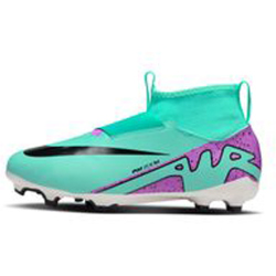 NIKE Jr. Zoom Superfly 9 Academy FG/MG Fu&szlig;ballschuhe Kinder 300 - hyper turq/fuchsia dream-black-white 34