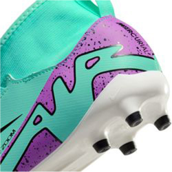 NIKE Jr. Zoom Superfly 9 Academy FG/MG Fu&szlig;ballschuhe Kinder 300 - hyper turq/fuchsia dream-black-white 34