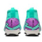 NIKE Jr. Air Zoom Mercurial Superfly 9 Academy FG/MG Fußballschuhe Kinder 300 - hyper turq/fuchsia dream-black-white 38.5