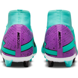 NIKE Mercurial Superfly 9 Academy AG Kunstrasen-Fußballschuhe 300 - hyper turq/fuchsia dream-black-white 44.5