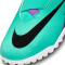 NIKE Jr. Zoom Mercurial Vapor 15 Academy TF Turf Multinocken-Fußballschuhe Kinder 300 - hyper turq/fuchsia dream-black-white 33