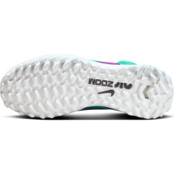 NIKE Jr. Zoom Mercurial Vapor 15 Academy TF Turf Multinocken-Fußballschuhe Kinder 300 - hyper turq/fuchsia dream-black-white 37.5
