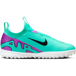 NIKE Jr. Air Zoom Mercurial Vapor 15 Academy TF Turf Multinocken-Fu&szlig;ballschuhe Kinder 300 - hyper turq/fuchsia dream-black-white 38