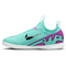NIKE Jr. Zoom Mercurial Vapor 15 Academy IC Hallen-Fußballschuhe Kinder 300 - hyper turq/fuchsia dream-black-white 33.5