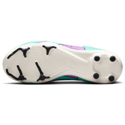 NIKE Jr. Zoom Mercurial Vapor 15 Academy MG Multi-Ground Fußballschuhe Kinder 300 - hyper turq/fuchsia dream-black-white 31.5