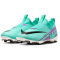 NIKE Jr. Zoom Mercurial Vapor 15 Academy MG Multi-Ground Fu&szlig;ballschuhe Kinder 300 - hyper turq/fuchsia dream-black-white 32