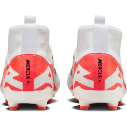 NIKE Jr. Zoom Mercurial Superfly 9 Pro FG Firm-Ground Fu&szlig;ballschuhe Kinder 600 - bright crimson/white-black 35