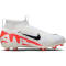 NIKE Jr. Zoom Mercurial Superfly 9 Pro FG Firm-Ground Fu&szlig;ballschuhe Kinder 600 - bright crimson/white-black 35