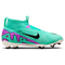 NIKE Jr. Zoom Mercurial Superfly 9 Pro FG Firm-Ground Fu&szlig;ballschuhe Kinder 300 - hyper turq/fuchsia dream-black-white 35