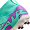 NIKE Jr. Zoom Mercurial Superfly 9 Pro FG Firm-Ground Fußballschuhe Kinder 300 - hyper turq/fuchsia dream-black-white 35.5