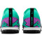NIKE Mercurial Zoom Vapor 15 Pro TF Turf Multinocken-Fußballschuhe Herren 300 - hyper turq/fuchsia dream-black-white 41