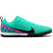 NIKE Mercurial Zoom Vapor 15 Pro TF Turf Multinocken-Fußballschuhe Herren 300 - hyper turq/fuchsia dream-black-white 41