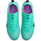 NIKE Mercurial Zoom Vapor 15 Pro TF Turf Multinocken-Fußballschuhe Herren 300 - hyper turq/fuchsia dream-black-white 45