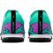 NIKE Mercurial Zoom Vapor 15 Pro TF Turf Multinocken-Fußballschuhe Herren 300 - hyper turq/fuchsia dream-black-white 46