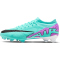 NIKE Mercurial Zoom Vapor 15 Pro FG Firm-Ground Fußballschuhe Herren 300 - hyper turq/fuchsia dream-black-white 46