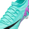 NIKE Mercurial Zoom Vapor 15 Pro FG Firm-Ground Fußballschuhe Herren 300 - hyper turq/fuchsia dream-black-white 46
