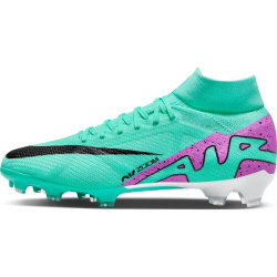 NIKE Zoom Mercurial Superfly 9 Pro FG Firm-Ground Fu&szlig;ballschuhe Herren 300 - hyper turq/fuchsia dream-black-white 38