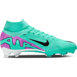 NIKE Zoom Mercurial Superfly 9 Pro FG Firm-Ground Fu&szlig;ballschuhe Herren 300 - hyper turq/fuchsia dream-black-white 38