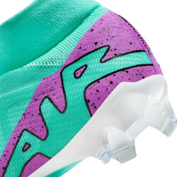 NIKE Zoom Mercurial Superfly 9 Pro FG Firm-Ground Fußballschuhe Herren 300 - hyper turq/fuchsia dream-black-white 40