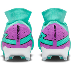 NIKE Air Zoom Mercurial Superfly 9 Pro FG Firm-Ground Fußballschuhe Herren 300 - hyper turq/fuchsia dream-black-white 45