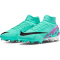 NIKE Air Zoom Mercurial Superfly 9 Pro FG Firm-Ground Fußballschuhe Herren 300 - hyper turq/fuchsia dream-black-white 45