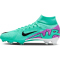 NIKE Air Zoom Mercurial Superfly 9 Pro FG Firm-Ground Fußballschuhe Herren 300 - hyper turq/fuchsia dream-black-white 45