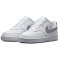 NIKE Court Vision Next Nature Low-Top Sneaker Damen 108 - white/metallic silver-white 35.5