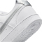 NIKE Court Vision Next Nature Low-Top Sneaker Damen 108 - white/metallic silver-white 35.5