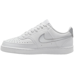 NIKE Court Vision Next Nature Low-Top Sneaker Damen 108 - white/metallic silver-white 42