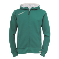 uhlsport Essential Kapuzenjacke türkis/weiß...